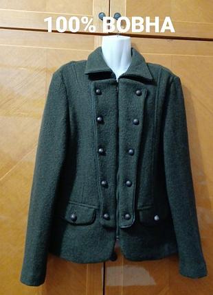 Брендовий 100% вовна  жакет  піджак  р.44 від punt roma , є нюанс