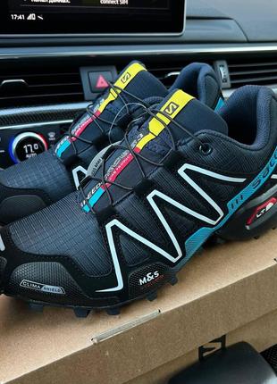 Salomon speedcross 3 dark blue9 фото