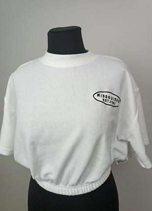 Укороченный топ- кроп missguided