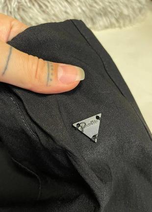 Черные базовые брюки эластичные laurie s7 фото