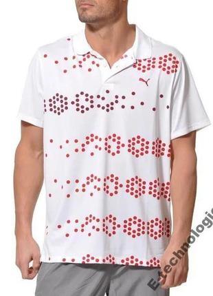 Футболка, тенниска puma golf graphic polo l /52-54