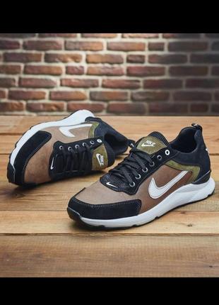 Чоловічі кросівки nike великі розміри 46-50, мужские кожаные кроссовки великаны