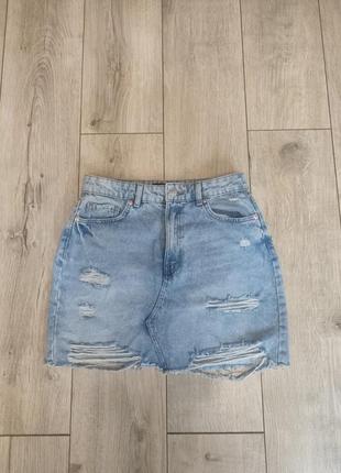 Джинсова юбка