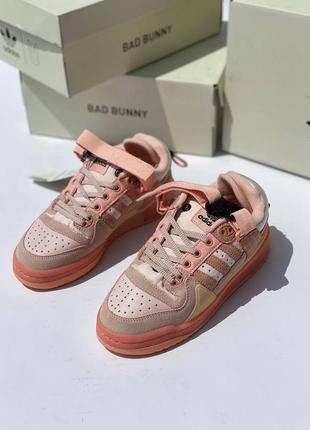 Кроссовки adidas forum bad bunny pink
