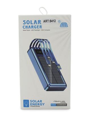 Моб. заряджання power bank 20000mah solar z 102b