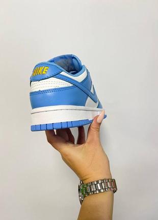 Кроссовки nike dunk low blue3 фото