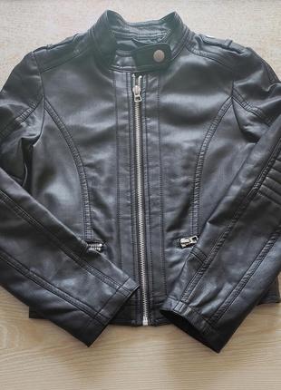 Стильна нова куртка косуха від c&a на дівчинку