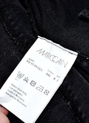 Marc cain стильная джинсовая куртка от премиального бренда размер 28 фото