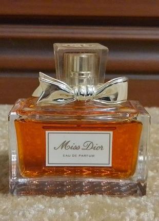 Парфюм christian dior "miss dior", 50мл. оригінал! привезен з європи.