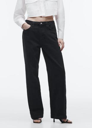 Джинси straight house р.38
zara, zara straight