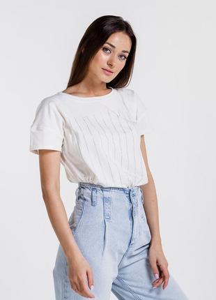 Футболка стразы камней