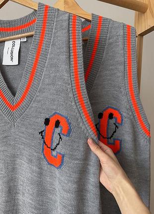 Удлиненная безрукавка collusion 6