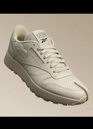 Кроссовки reebok classic leather tabi x maison margiela gx5141