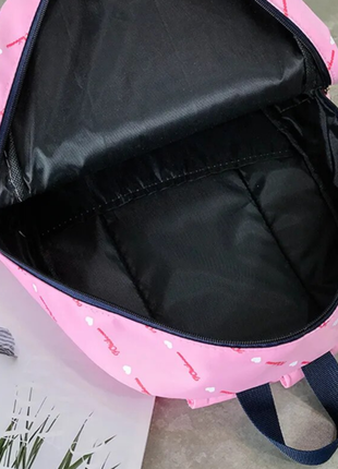 Стильный набор рюкзак, сумка и пенал 3в1 с помпоном 4 цвета рк-582да9 фото
