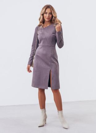 Платье из замши 2 цвета