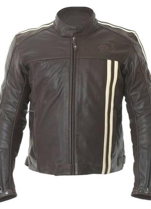 Кожаная мотоциклетная куртка bks london leather motorcycle jacket