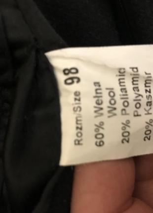 Пальто шерстяное с кашемиром мужское4 фото