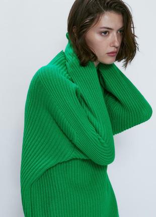 Зеленый свитер massimo dutti р л6 фото