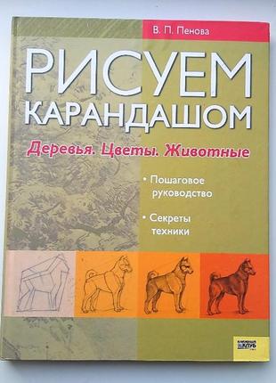 Книга рисуем карандашом