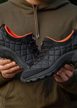 Кроссовки мереллы merrell ice cap moc 2 black\orange