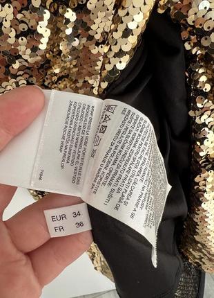 Золота вечірня сукня c&a золота сукня на запах блискуча з паєтками сексуальна...