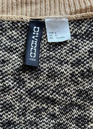 Новий h&m літній джемпер кардиган светр лонгслів кофта гольф топ кроп4 фото