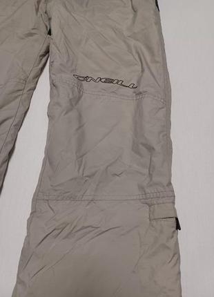 Чоловічі вінтажні зимові лижні штани o`neill із теплим підкладом3 фото