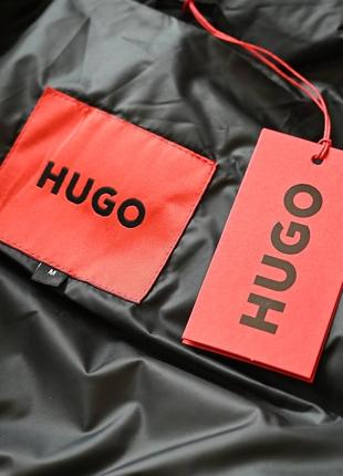 Жилетка чоловіча хуго босс чорна / брендові якісні безрукавки hugo boss на осінь - весну7 фото