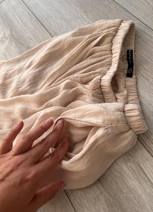 Нежная юбка zara длинная юбка легкая шифоновая юбка zara s6 фото