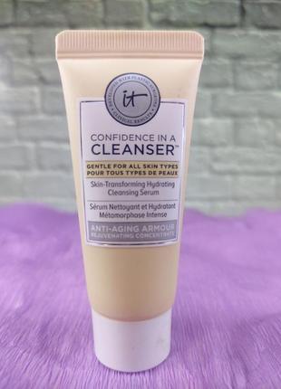 Очищувальний засіб для обличчя it cosmetics confidence in a cleanser