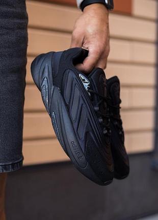 Мужские кроссовки adidas ozelia black 44