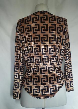 Женска велюровая блузка, обрезаное боди, блуза кофта ньюанс2 фото