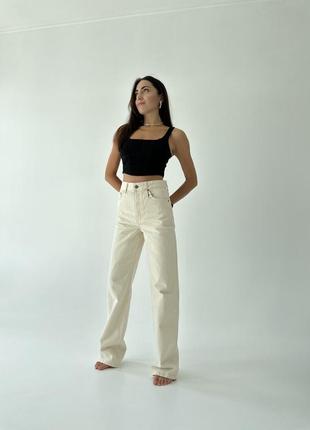 zara 36, 38 bootcut high waist