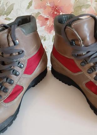 Кожаные рабочие ботинки с защитой италия5 фото