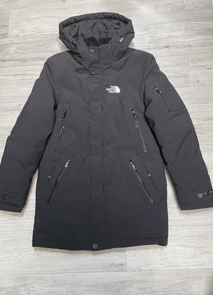 Подовжена підліткова зимня куртка the north face