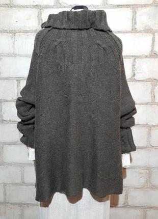Кардиган бохо кофта мериносовая шерсть винтаж премиум бохо стиль меринос3 фото