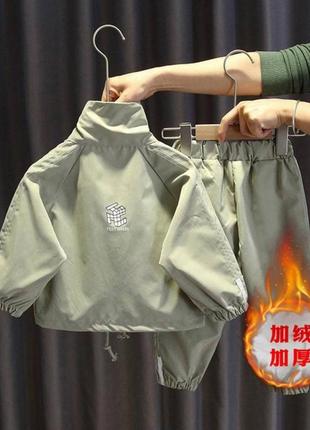 Костюм спортивний утеплений оливка