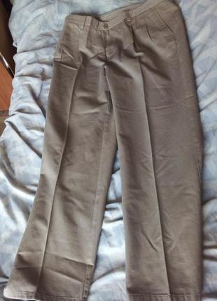 Фирменные брюки плотный котон2 фото