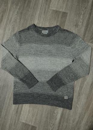 Мужской свитер / jack & jones / серый свитер / кофта / свитшот / мужская одежда