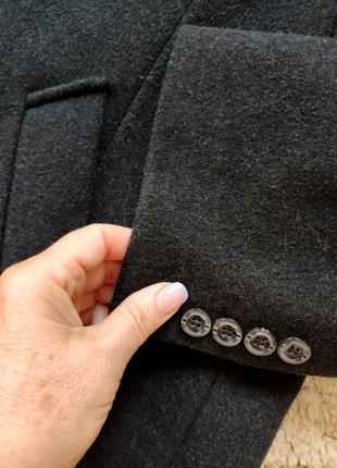 Германия, бренд 17& co .чоловіче оригінальне кластчне з вовни, темно сіре пальто