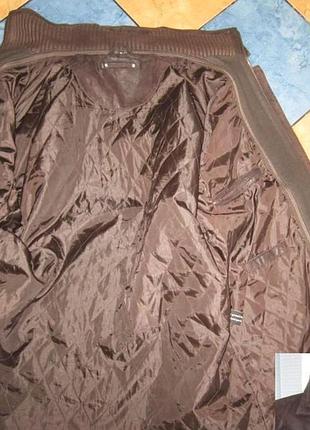 Большая кожаная мужская куртка. германия. лот 768