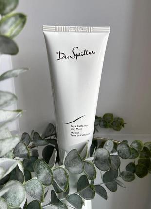 Очищаюча маска з лікувальною глиною terra california clay mask dr spiller