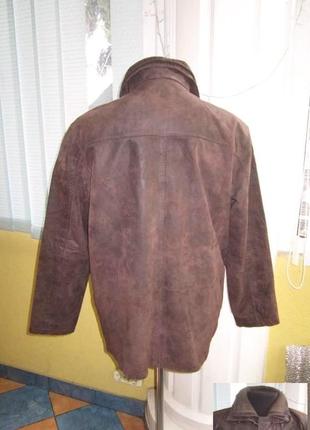 Большая кожаная мужская куртка. германия. лот 768