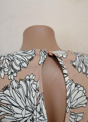 Блуза шифон квітковий принт4 фото