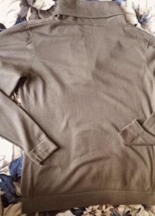 Пуловер французского бренда из коттона и вискозы7 фото