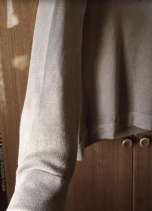 Пуловер французского бренда из коттона и вискозы10 фото