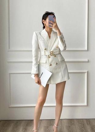 Купить Платья пиджаки Balmain — недорого в каталоге Короткие платья на Шафе