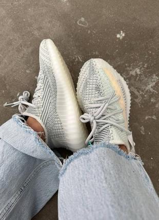 Кроссовки adidas yeezy boost 350 "cloud white” premium7 фото