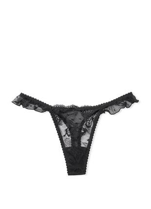 Кружевные трусики victoria's secret виктория сикрет оригинал