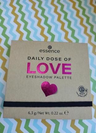 Essence daily dose of love eyeshadow palette 6,3 гр2 фото